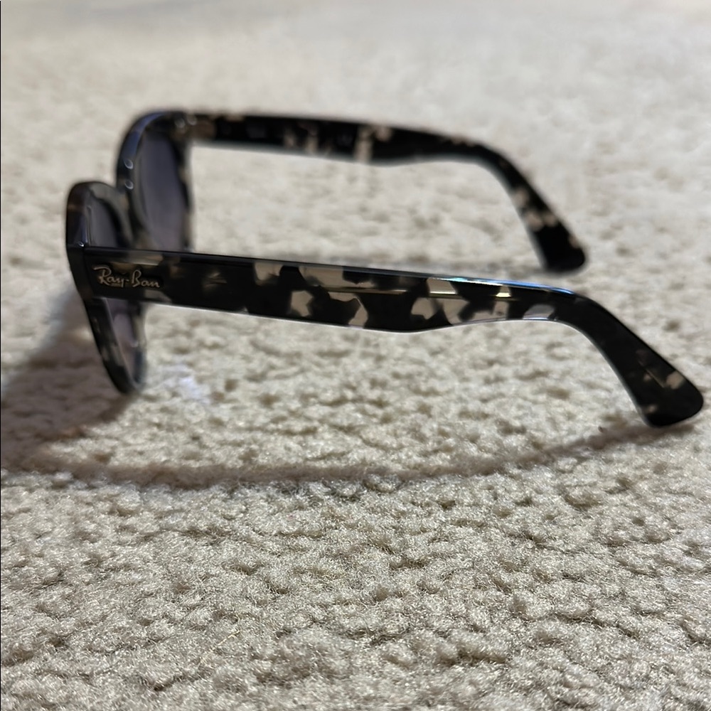 Ray-Ban Black and White Clubmaster Sunglasses - Picture 2 of 5